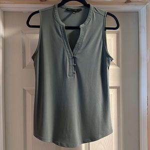White House Black Market Sage Green Top - Small
